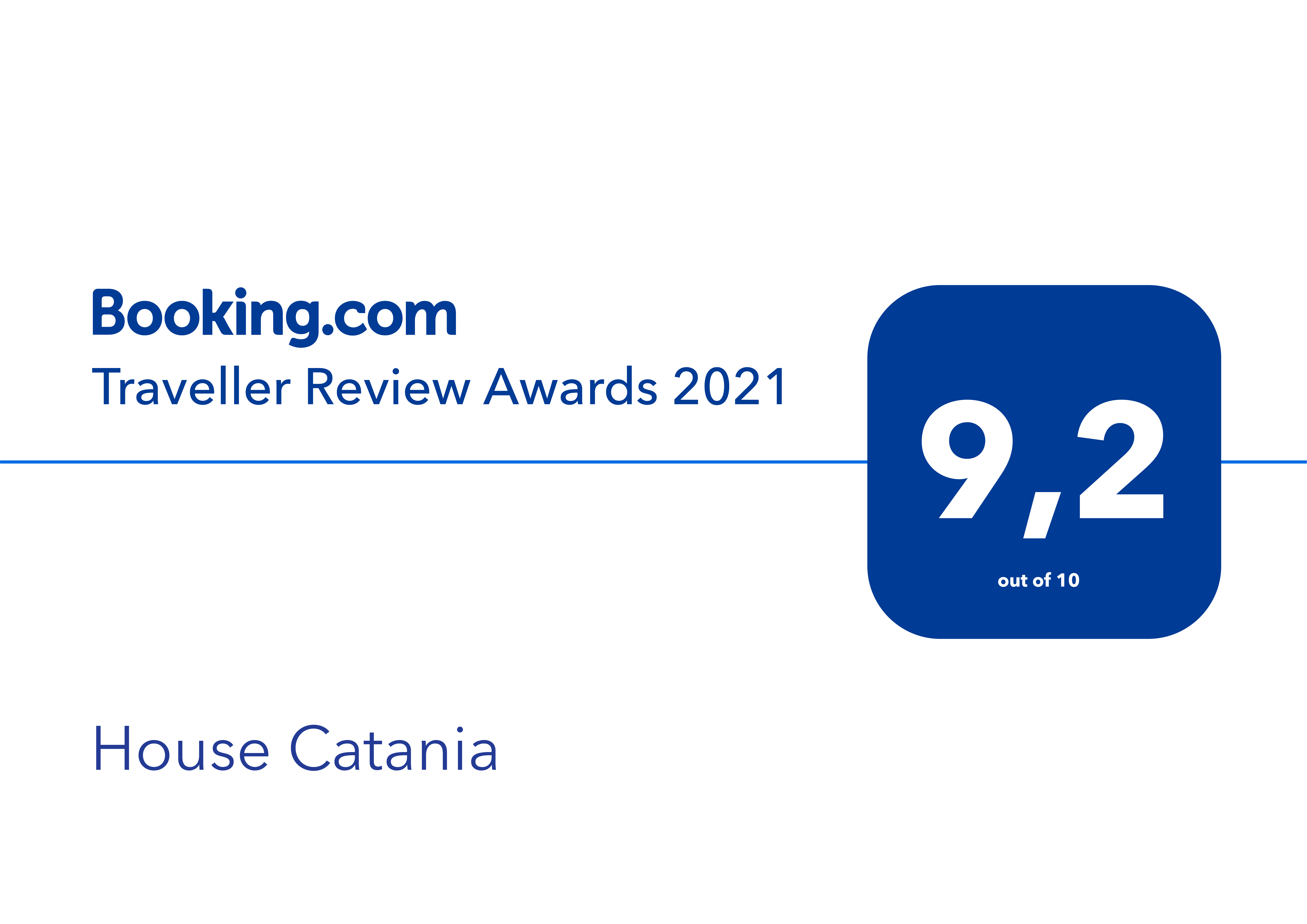 Booking.com award Booking.com Travaller Award