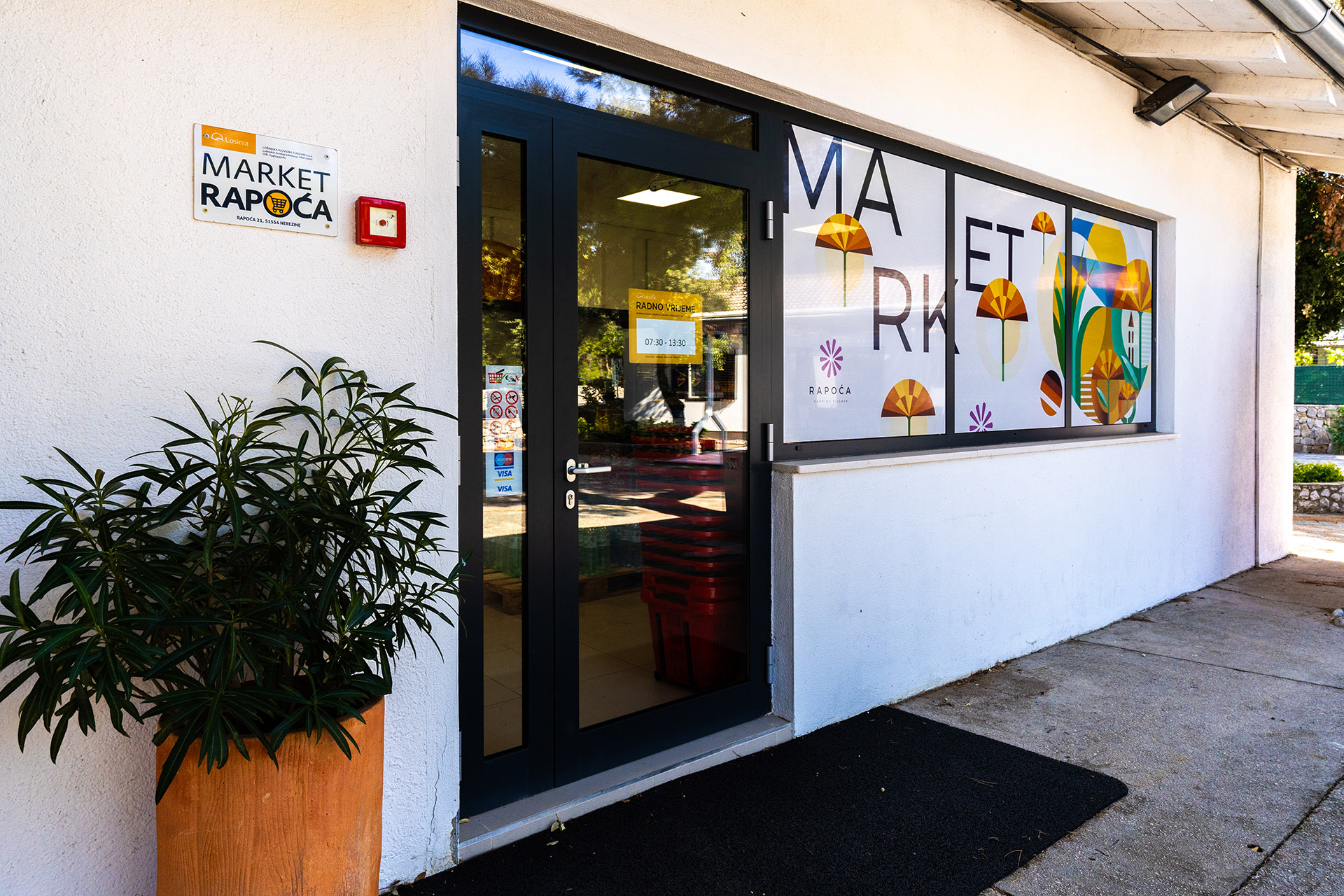 Rapoca Camping Village market fotograf:Rapoca Camping Village market