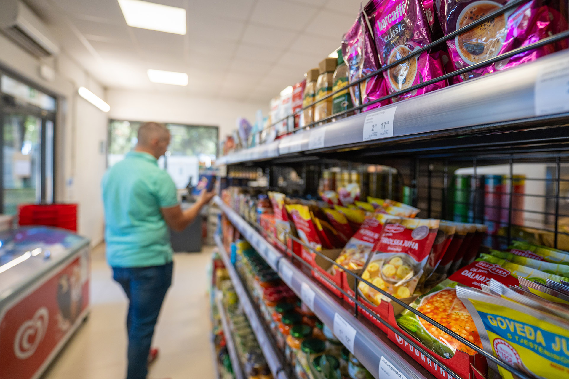 Rapoca Camping Village market fotograf:Rapoca Camping Village market