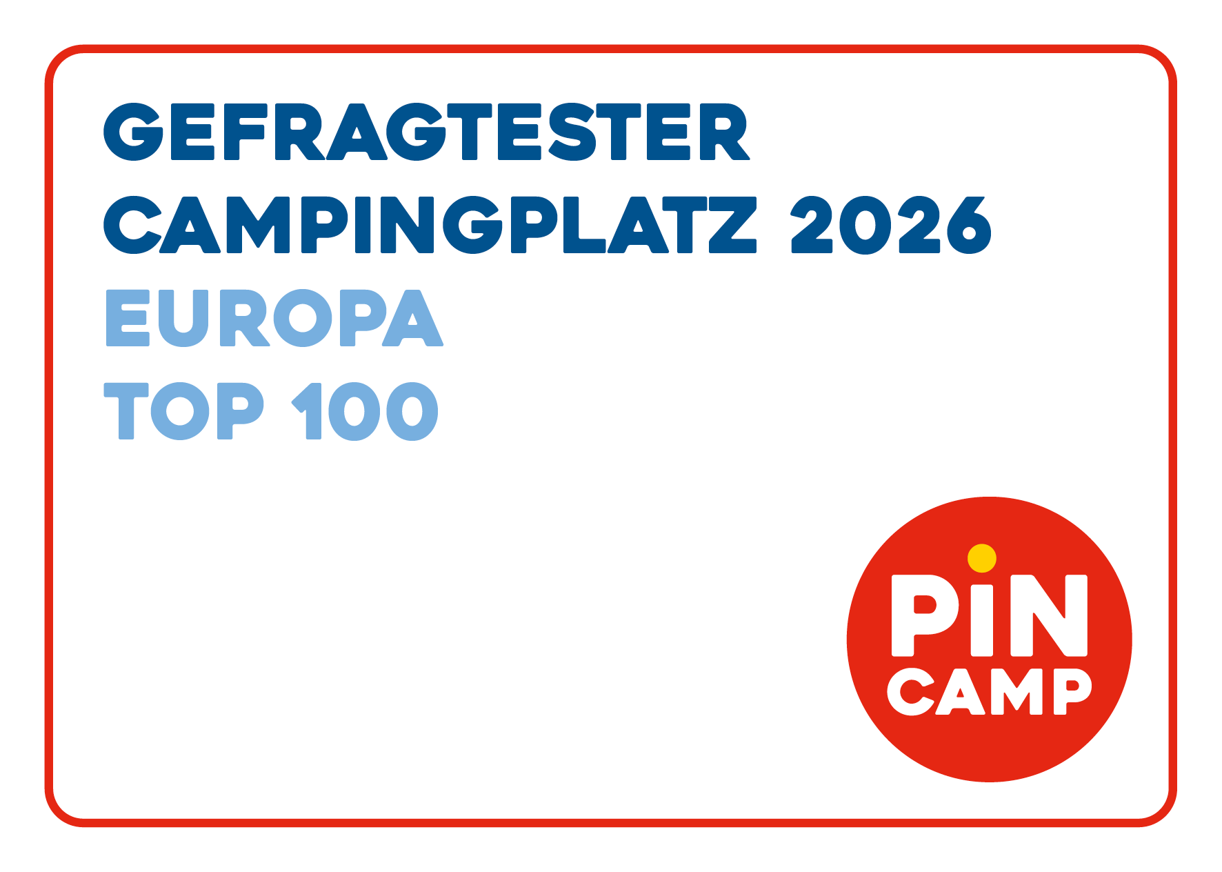 Pincamp Top 100 Europa - Lopari Camping Resort